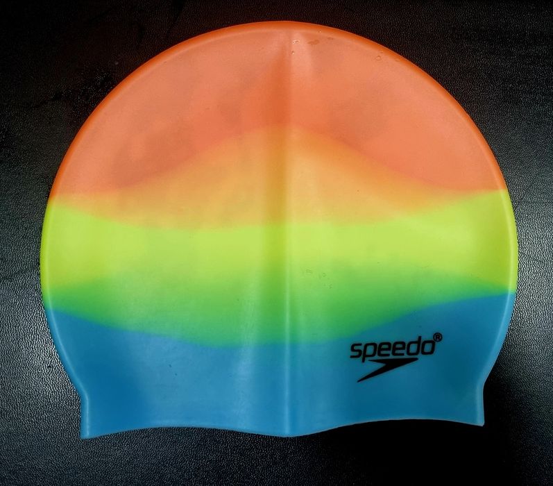Силиконовая шапочка для плавания 7+