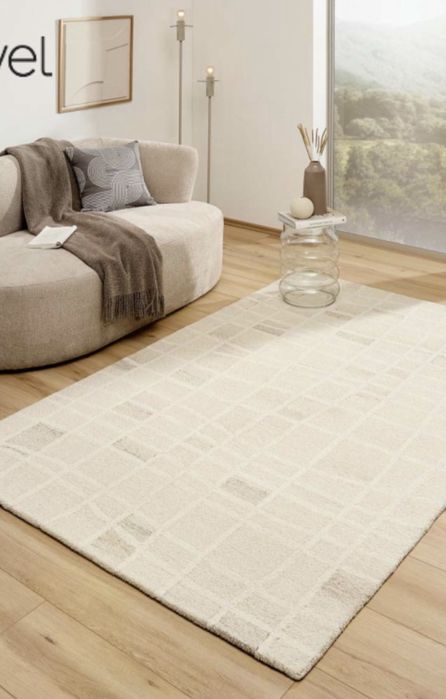 Ръчно тъкан ВЪЛНЕН килим 130/190см