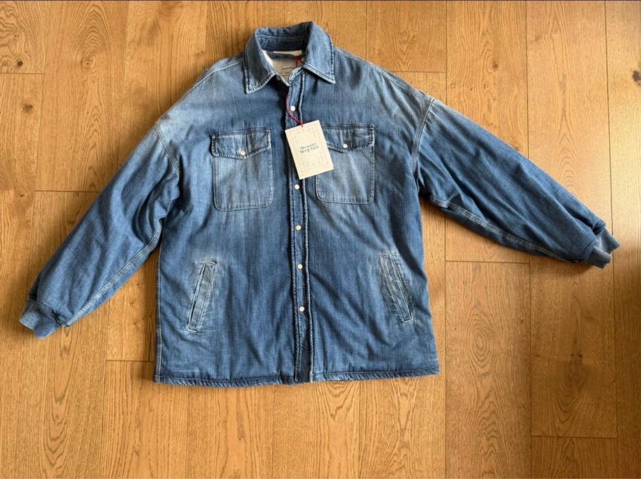 Geaca denim groasa Alexander McQueen