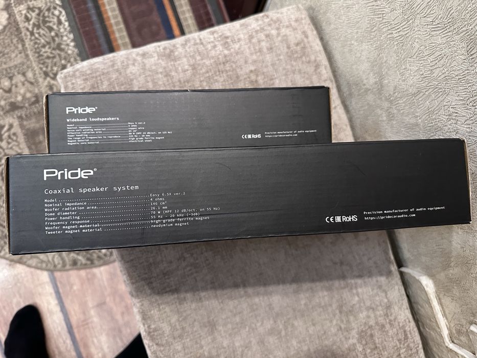 Колонки Pride новые!!!