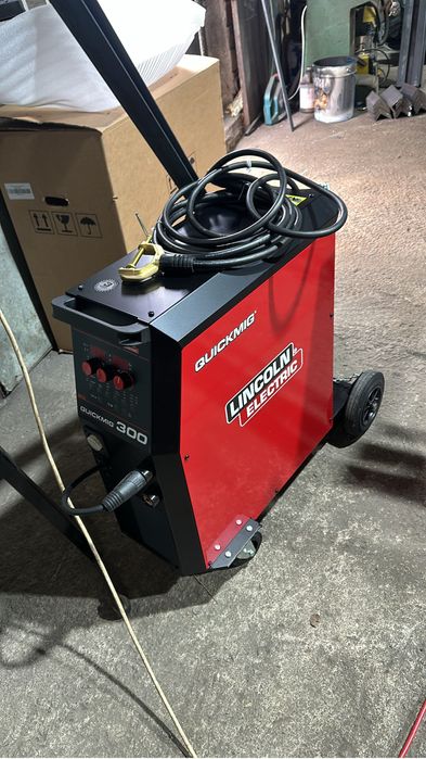 Vand aparat sudura trifazic Lincoln Quickmig 300