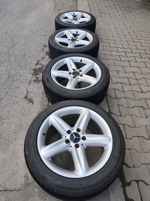 Джанти 17" със зимни гуми 245 45 17
