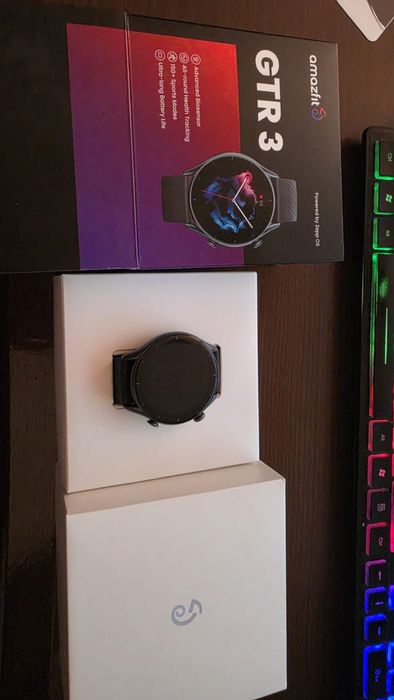 Smartwatch Amazfit GTR 3 Black – Stare foarte bună