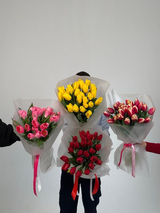 Тюльпаны на 8 марта