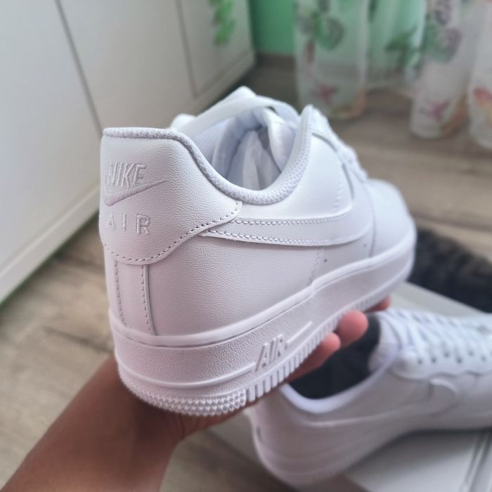 Nike Air Force 1 AF1 albi / triple white 40-43. Livrare cu verificare