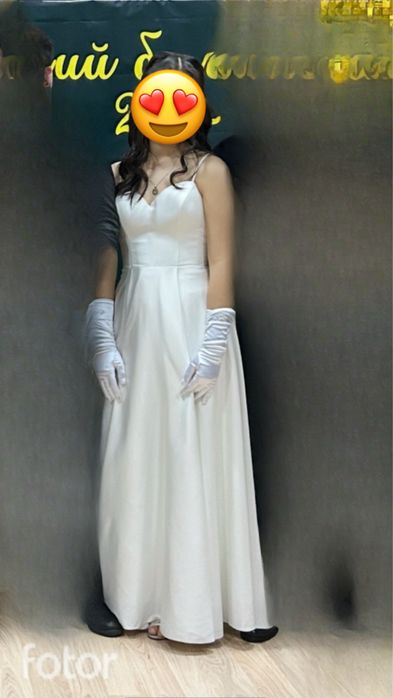 Платье свадебное белое