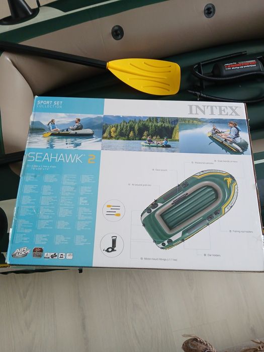 Barcă gonflabilă 2 persoane. Intex