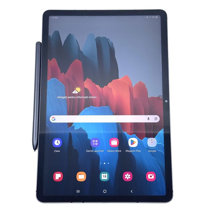 Tableta Samsung Tab S7 Mystic Silver | 128GB | 6GB RAM | Factura + Garantie | Pret Fix | ID008