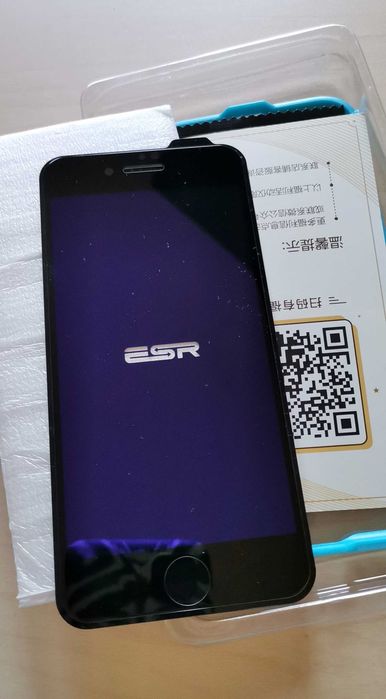 Folie ESR 3D sticla premium rezistenta 9H IPHONE 7/8  aplicator inclus