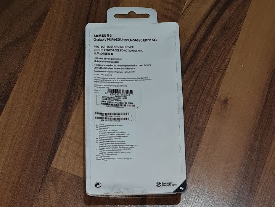 Husa antisoc originala Samsung Protective Standing Cover Note 20 Ultra