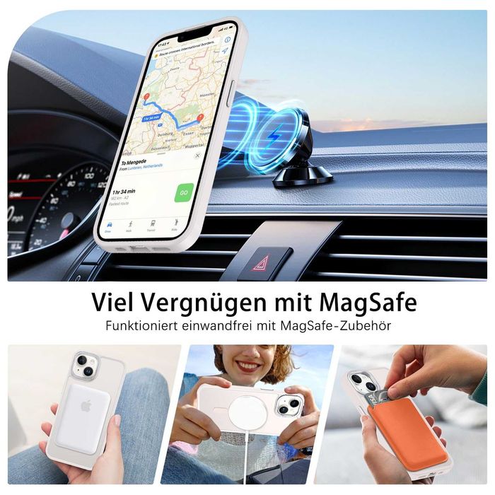 Husa iPhone 14 compatibila cu MagSafe