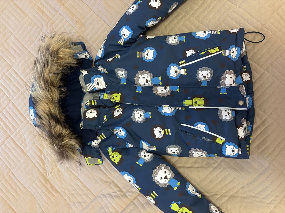 Зимний комбинезон 3-4года