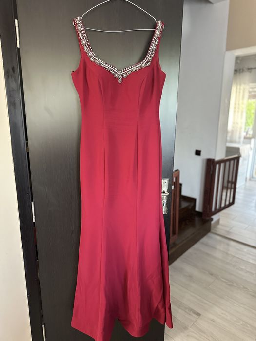 Rochie de seara cusuta manual