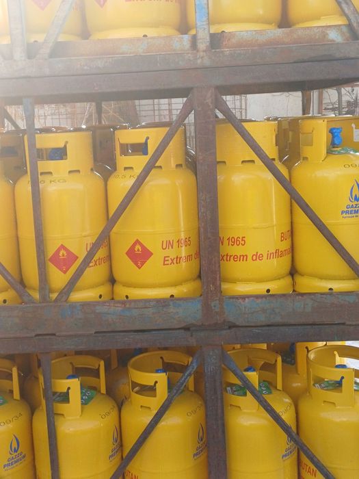 Butelii pentru aragaz și centrala termica