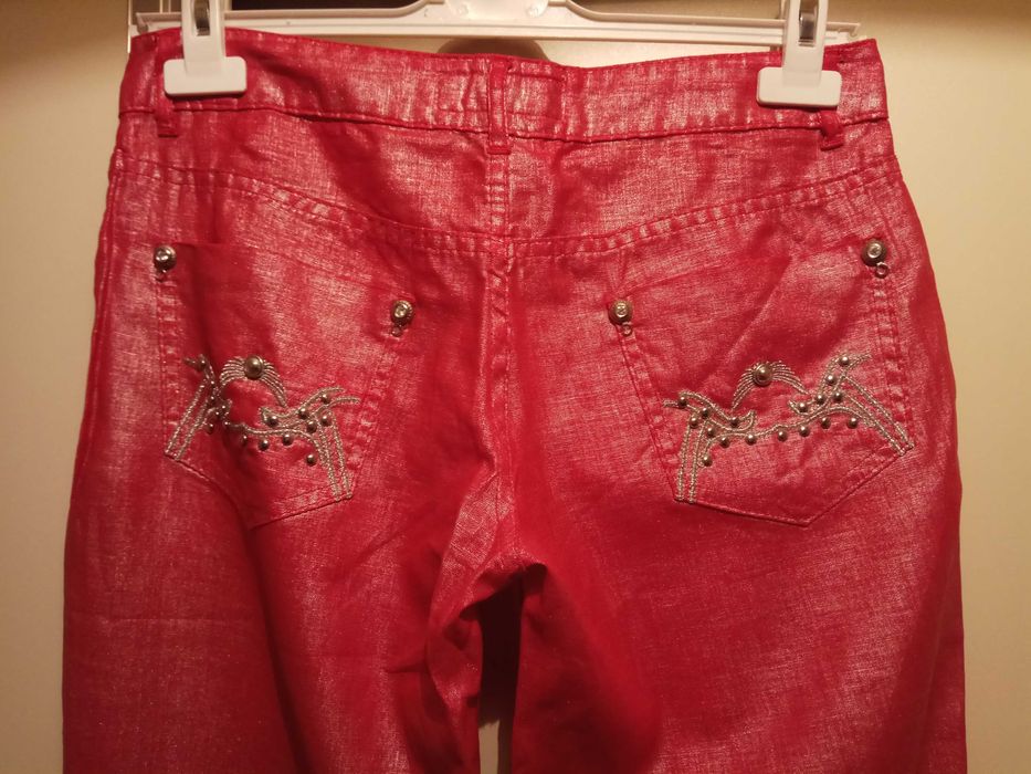 Pantaloni dama, de vara, mar.38, perfecti pt petreceri si club