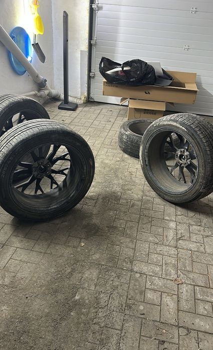 кованные диски с резиной