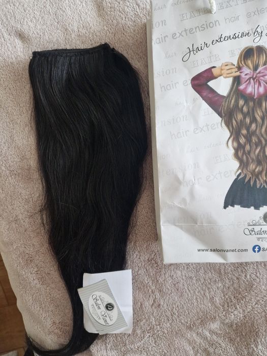 Естествена коса черна  ВАНЕТ