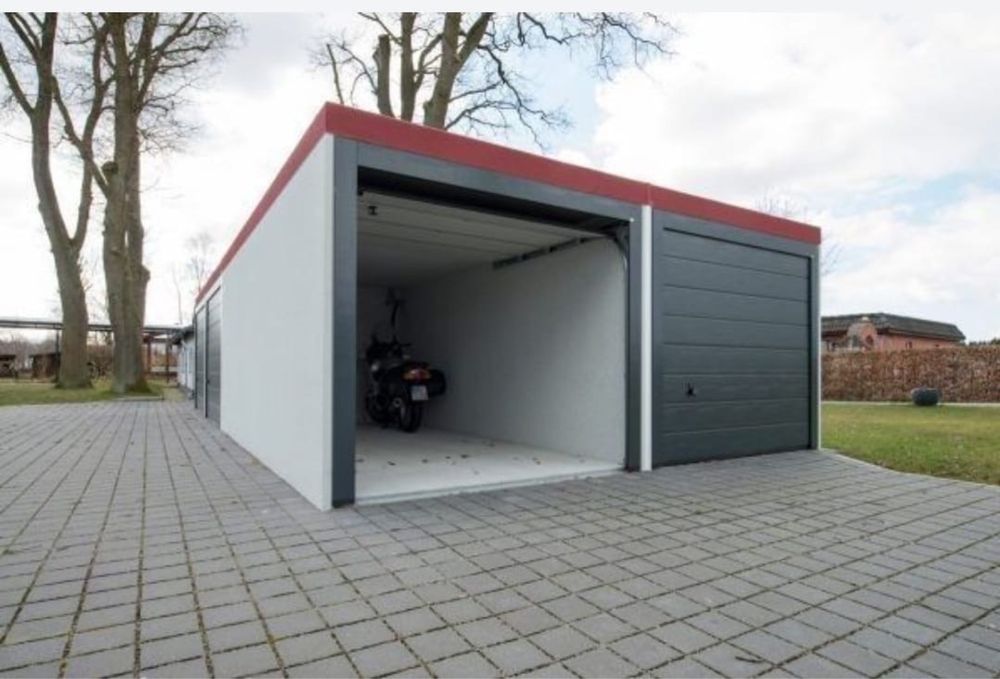 Case pe structura metalica. Case din containere. Garaj. Hale met