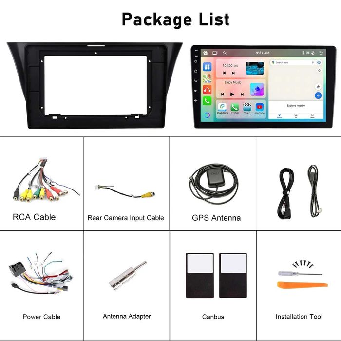 Мултимедия за IVECO DAILY KLen RV навигация 2DIN плеър Android бус GPS