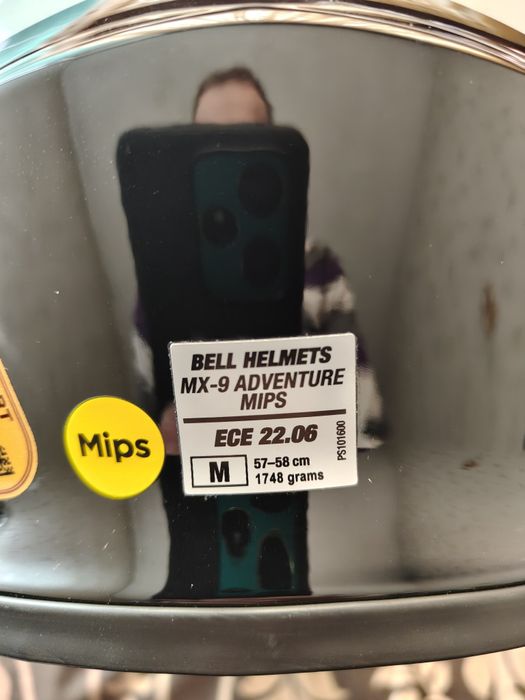 Каска за мотор/адвенчър Bell MX-9 Adventure Mips Alpine - Nardo Grey