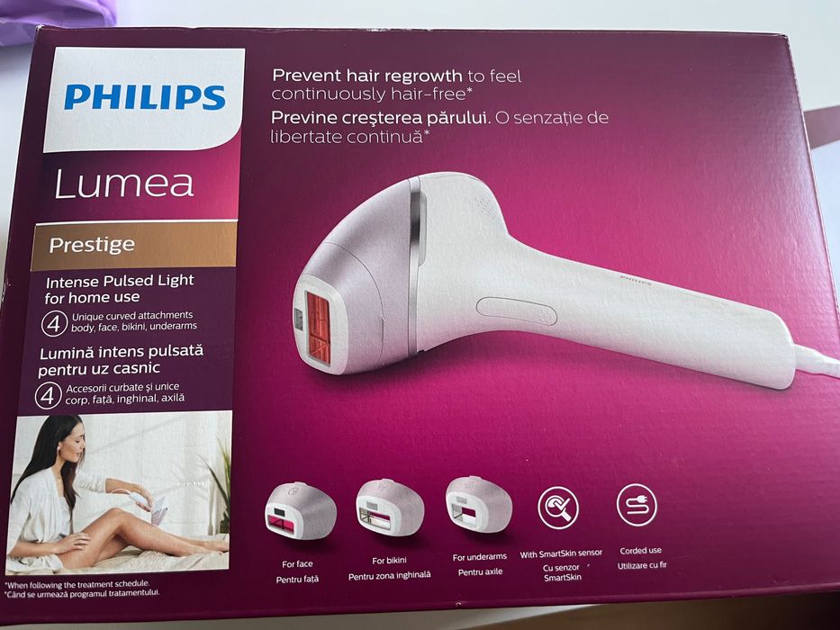 Фотоепилатор philips lumea prestige bri947/00