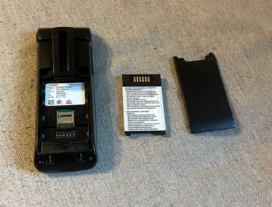 Telefon DECT Mitel 622d v2 profesional wireless VoIP baza