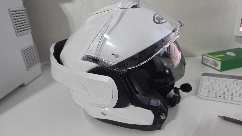 Cască moto HJC F100 (modulară flip-back), mărimea L [58-59] – cumpărată în iunie 2025