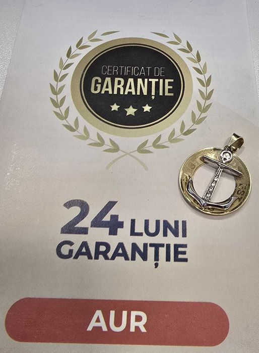 Pandantiv de aur (AG32 B27230.2) 2 ANI GARANTIE!