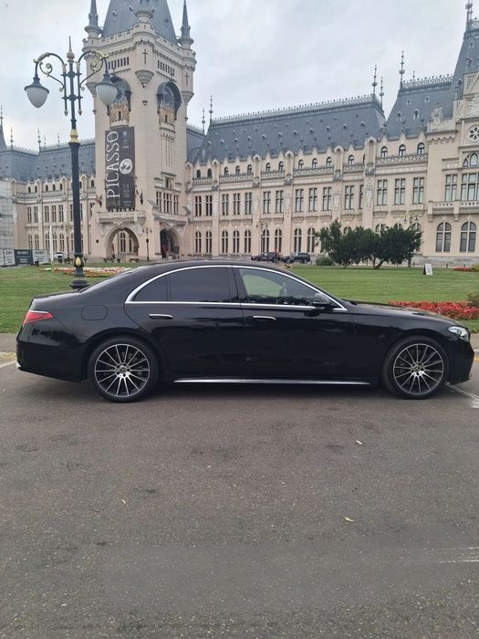 Mercedes-Benz S Mercedes-Benz S500 4MATIC 2021 Panoramic Negru, Interior Negru 90.000