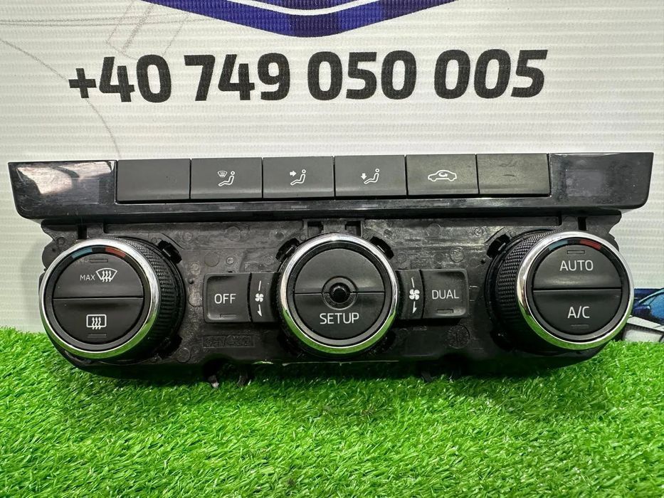 panou comanda clima skoda octavia 2013-2019