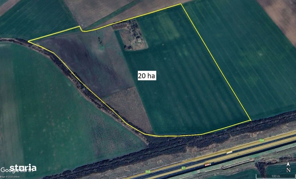 20 ha teren arabil Pecica