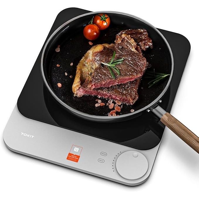 Индукционен котлон TOKIT, 2100 W, 16 мм,