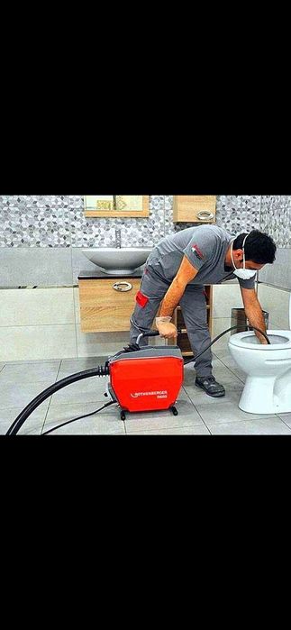 Аварийная служба по прочистке канализаций. Засор. Крот. Чистка.