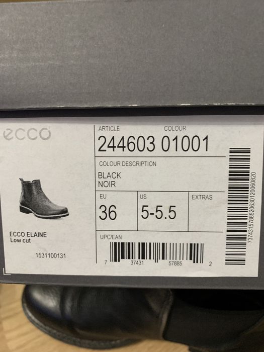 Ghete primnavara dama Ecco 36