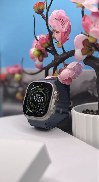 ГАРАНЦИОНЕН!Apple Watch Ultra 3, GPS, Cellular, Natural Titanium 49mm,