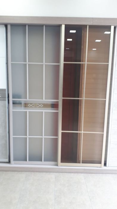 Изготовление межкомнатных перегородок дверей купэ,