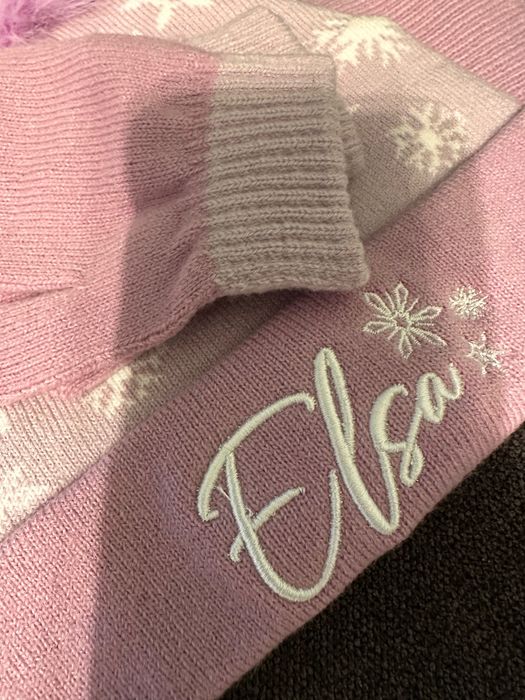 Set caciula, manusi si fular pentru bebelusi Frozen