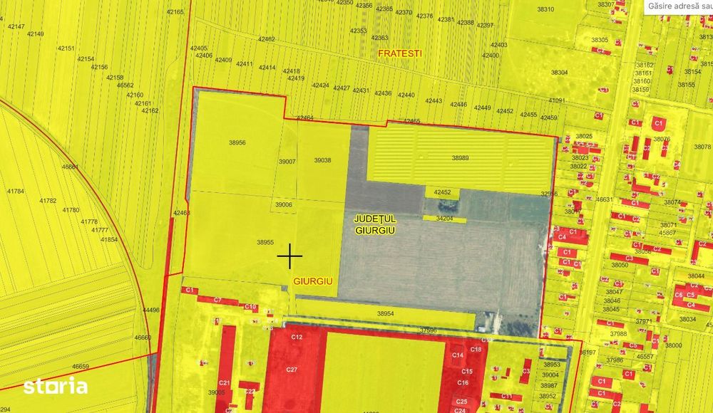 Teren intravilan 47000 mp Giurgiu