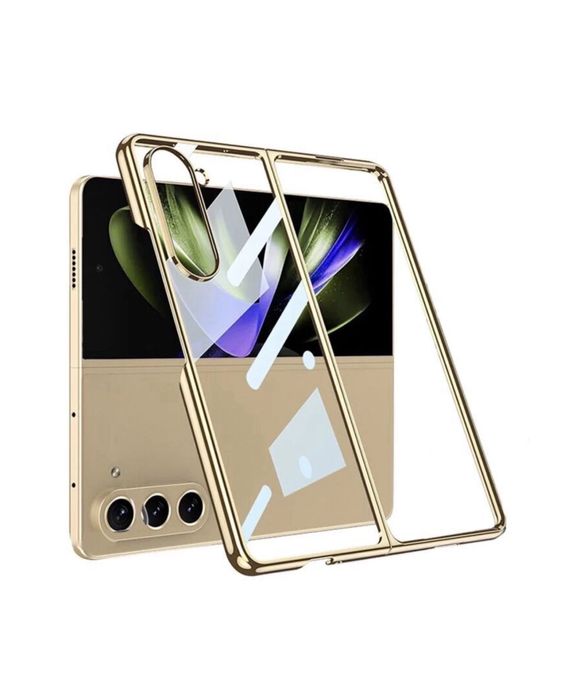 Samsung Z FOLD 5 Z FOLD 6 - Husa PC Slim Margine Lucioasa Fata Spate