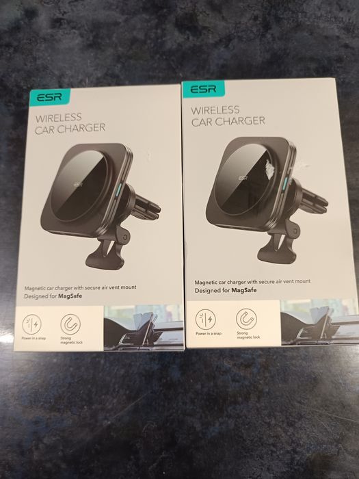 Магнитна безжична стойка, зарядно за Кола Iphone, Android