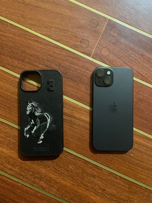 Iphone 15 черный цвет 100% Акб