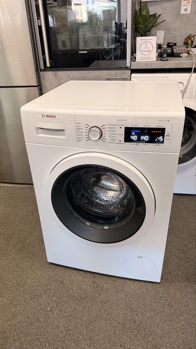 А+++ Инверторна пералня Bosch serie 8 ,9 кг, 1400 об/мин ,vario perfect ,MADE IN GERMANY