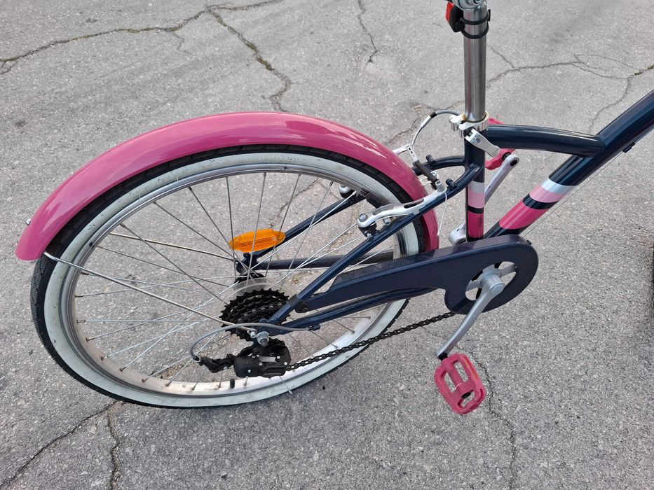 Детски велосипед колело Btwin 24 Original 500 Kids Hybrid