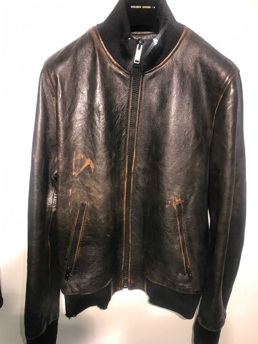 Golden Goose Leather Jacket