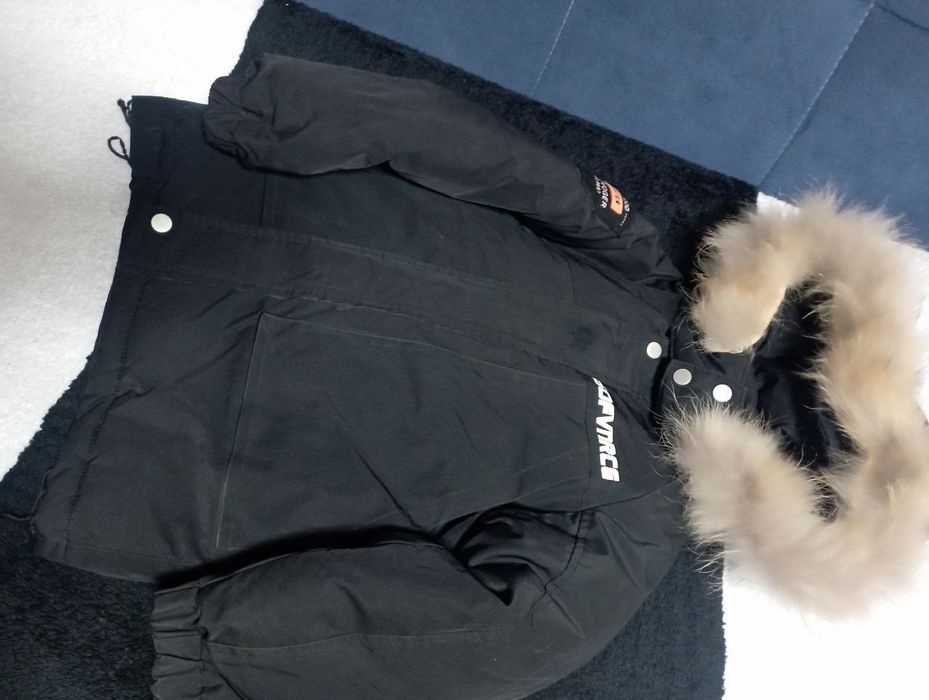 Куртка черная теплая