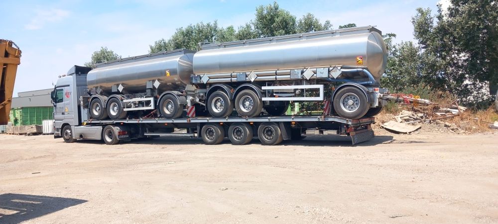 Remorcă cisternă apă,lapte, combustibil, îngrășământ lichid 6/24 litri