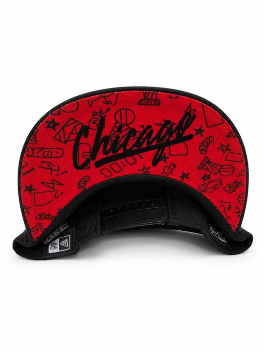 Șapcă New Era 9FIFTY Chicago Bulls Snapback Neagră