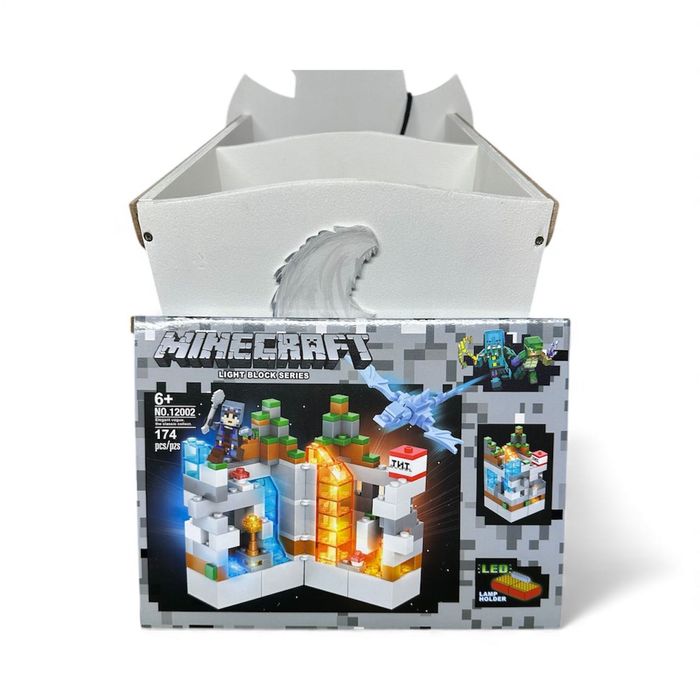 Minecraft „Светеща ледена пещера“ (Light Block Series, 174 части)