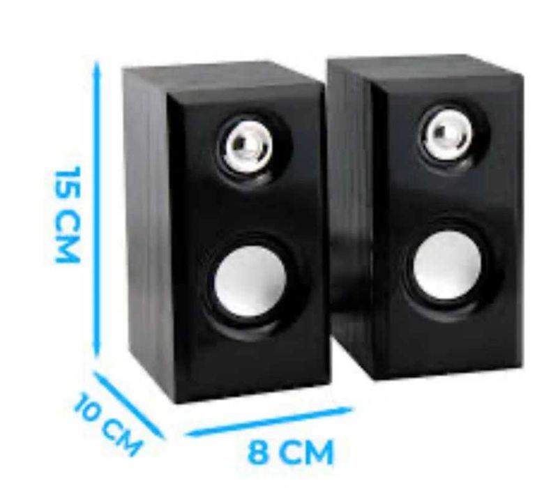 Колонки компьютерные JT 2036 6W USB доставка Яндекс