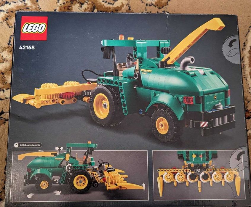 Новый Lego Technic 42168 John Deere 9700 Forage Harvester